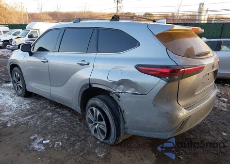 2021 Toyota Highlander Xle from USA, damaged, VIN 5TDGZRBH1MS153467
